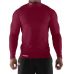 Under Armour Men's ColdGear® Fitted Long Sleeve Mock, Maroon