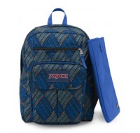 JanSport Digital Student Back Pack, Blue Streak Tropic Chomp