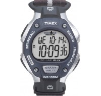 Timex Timex Ironman Triathlon 30 Lap Full Size Silver/Blue/Black