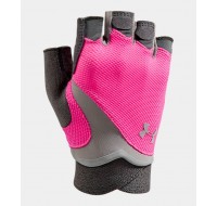 Under Armour Women's Flux Gloves, Pink/Grey