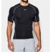 Under Armour Men's HeatGear® Armour Short Sleeve Compression Shirt, Black