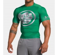 Under Armour Men's Chrome Compression Short Sleeve Shirt, Hulk