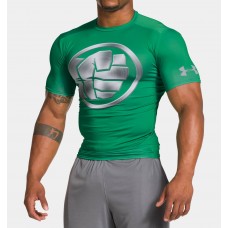 Under Armour Men's Chrome Compression Short Sleeve Shirt, Hulk